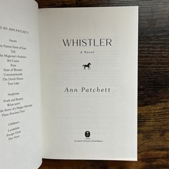 Whistler: A Novel by Ann Patchett (Hardcover, 2026)