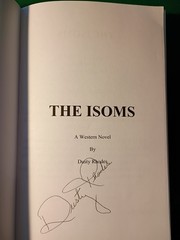 The Isoms (Book 1) by Dusty Rhodes SIGNED 2012