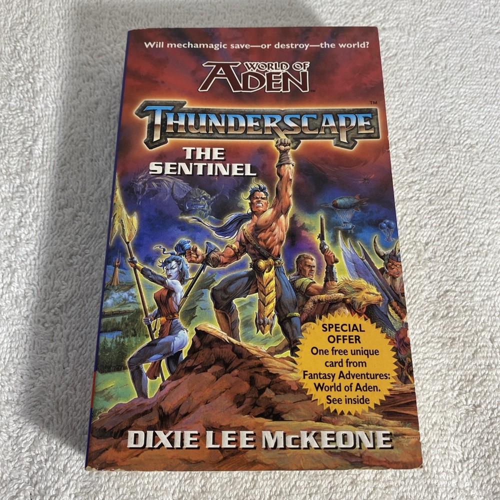 Thunderscape, Sentinel World Of Aden Dixie L. McKeone 1996 Fantasy Paperback