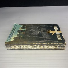 Unholy Mourning Horror Paperback Book by David Lippincott from Dell Books 1982