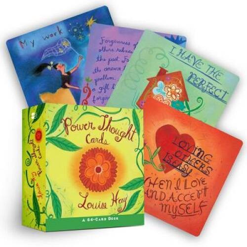 Power Thought Cards: A 64 Card Deck (Box Set) – Cards By Hay, Louise – VERY GOOD