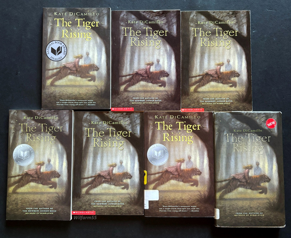 7 Lot THE TIGER RISING Guided Reading Books Teacher Lot Kate DiCamillo AR 4