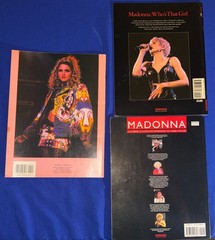LOT-1980s VTG Madonna BOOKS Nudes/Anabas/Live/In Quotes/IMPORTS Superstar Photo