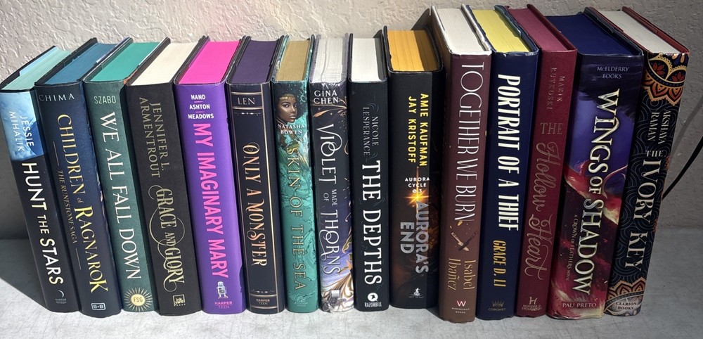RARE AUTHOR SIGNED DELUXE HARDCOVER DJ NOVEL COLLECTION -Action/romance/suspense