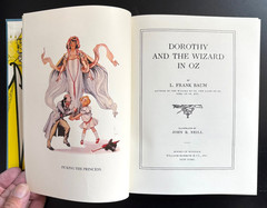 DOROTHY AND THE WIZARD IN OZ by L. FRANK BAUM (Deluxe Edition Reprint 1990)