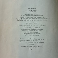 Vintage Childcraft Vol. 6 – Great Men And Famous Deeds Hardcover 256 Pages