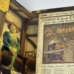 The Legend of Shrek by Dreamworks First Edition Hard Cover Interactive Book