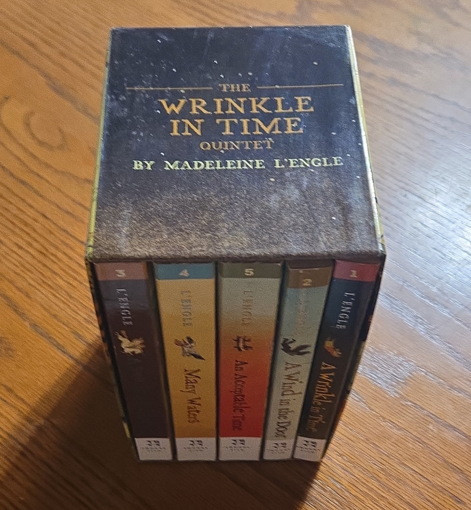 Square Fish A Wrinkle in Time Quintet Ser. by Madeleine L’Engle Box Set