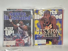 Lot of 11 Vintage Sports Illustrated Magazines NBA Mixed Years