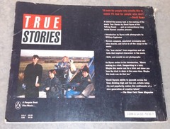 David Byrne True Stories Book Paperback 1986