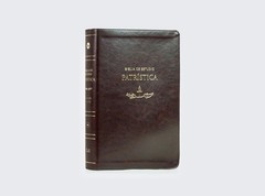 RVR, Biblia de Estudio Patrística, Leathersoft, Marrón, Interior a dos…