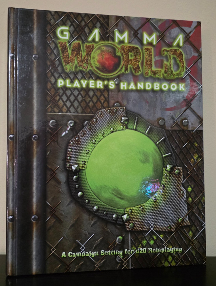 Gamma World Players Handbook WW17250 D20 Wizard of the Coast Sword & Sorcery
