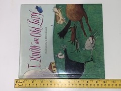 I Know an Old Lady HC & Dust Jacket Scholastic Book G. Brian Karas