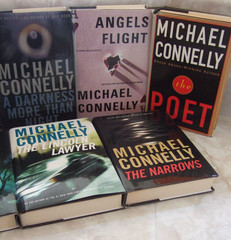 MICHAEL CONNELLY LOT OF 9 HARRY BOSCH SERIES BOOKS HARDCOVERS w/DUST JACKETS