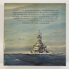 British Battleships of World War Two Vintage 1976 HCDJ Naval Institute Press