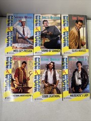 Men At work Series Paperback Romance Lot Of 6