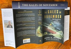 John U Bacon- The Gales of November -Signed & Dated 1st Ed HC/DJ Unread