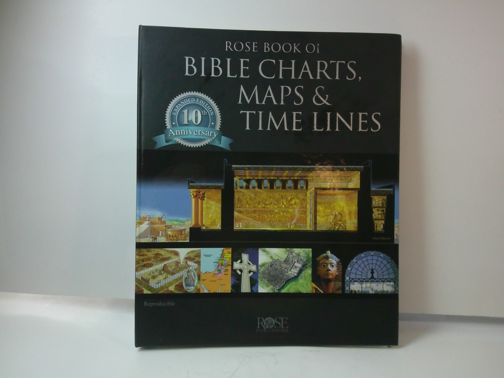 ROSE BOOK OF BIBLE CHARTS MAPS AND TIME LINES NEAR EXCELLENT