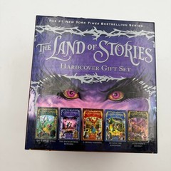 Land of Stories Hardcover Gift Set by Chris Colfer (2016, Hardcover) Vol. 1-5