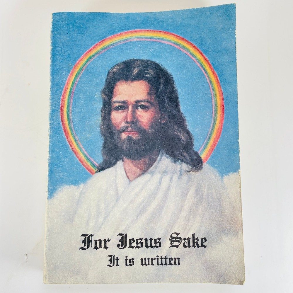 For Jesus Sake It is written R. J. Zeeb 1988 Religious Christian Study Guide