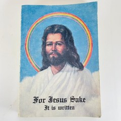 For Jesus Sake It is written R. J. Zeeb 1988 Religious Christian Study Guide