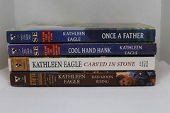 Kathleen Eagle Lot of 4 PBs Contemporary Native American Harlequin USED VG