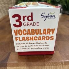 Sylvan Learning 3rd Grade Vocabulary Flashcards – 240 Cards, 10 Customizable