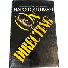 On Directing | Harold Clurman HC 1st Edition Theatre Acting Drama Vintage 1972