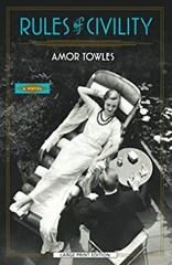 Rules of Civility Paperback Amor Towles