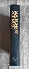 Dictionary of Music Theodore Karp Copyright 1973 448 pages Galahad Books