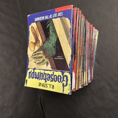 Goosebumps Lot of 23 Books by R.L. Stine Vintage Horror Series Mixed Titles