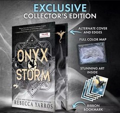 ONYX STORM Deluxe Limited Collector’s Edition TARGET EXCLUSIVE HARDCOVER IN HAND