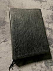 The Open Bible New American Standard Black Genuine Leather Nelson 956 1970s