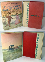 Laura Ingalls Wilder, 1953 Harper & Brothers 6 books w Little House, $2.75 DJs
