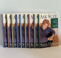 The Ask Suze Financial Library Lot of 9 Books Teaching Paperback Edition VTG