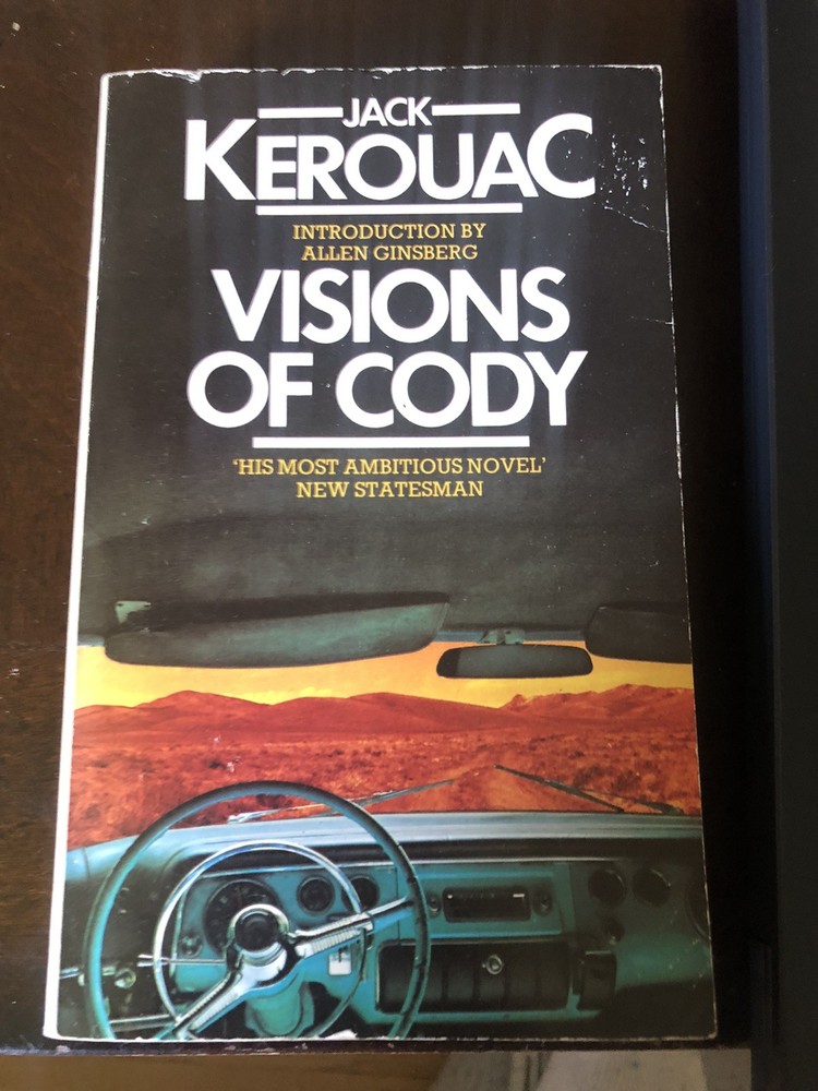 Jack Kerouac Visions of Cody Paperback 1983 UK printing Granada