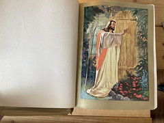 The Holy Bible Good Leader Clarified Edition KJV Illustrated 1957 Vintage