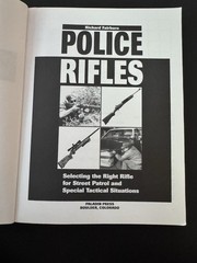 Police Rifles: Selecting the Right for Street Patrol Rifle by Richard Fairburn