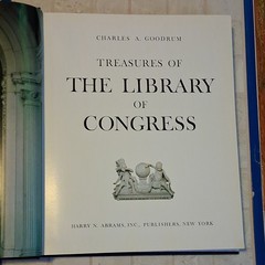 Harry N. Abrams Treasures of the Library of Congress HC Illus w/ Dust Jacket