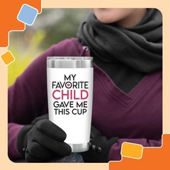 Cute 20 oz Double-Wall Tumbler for Moms – BPA-Free & Perfect for Any Occasion