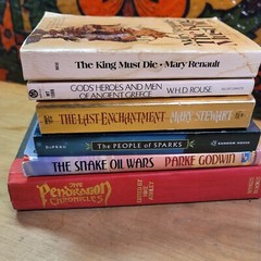 Vintage Fantasy Novels Lot Of 6 Books Magic Mythology Adventure Knights