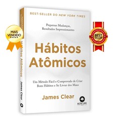 Livro: Habitos Atomicos – James Clear (Em Portugues do Brasil)