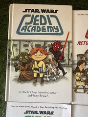 LOT Of 4 Star Wars Jedi Academy Books Jeffrey Brown Jarrett J. Krosoczka