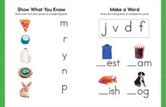 My First Learn-To-Read Preschool Workbook: Practice Pre-Reading Skills with Phon