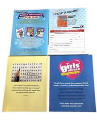 Lot of 4 Puzzle Books Word Search Crosswords Variety Activity Pack New