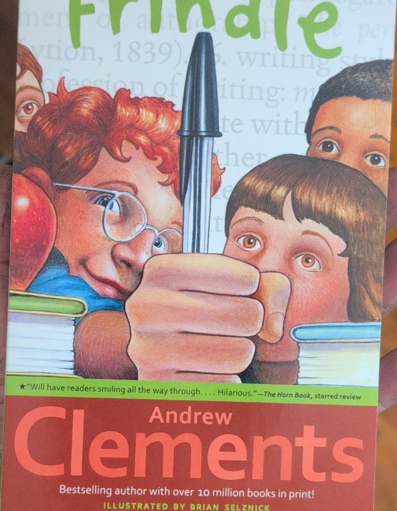 Andrew Clements Frindle Trade Paperback Illustrated Juvenile Fiction School