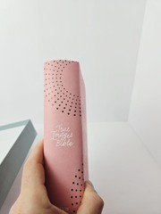 NIV True Images Teen Girls BIBLE Pink Leathersoft