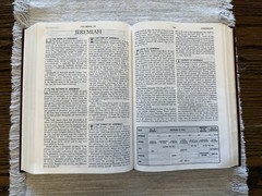 NKJV The Open Bible 1987 Expanded Edition Hardcover Large Print