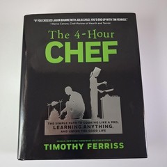 The 4-Hour Chef Timothy Ferriss New Harvest Black HC DJ Illustrated 2012 USA