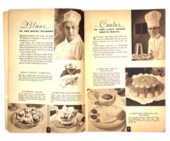 How Famous Chefs Use Marshmallows Recipes Cookbook Vintage 1930-39 pages